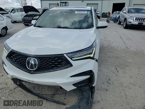 2021 Acura RDX w/A-Spec Package with VIN 5J8TC2H69ML043850, listed as a Copart auction lot 52626195 with 29,211 mi miles and Salvage title. Bid and sale history available at DreamBid. Image 11.