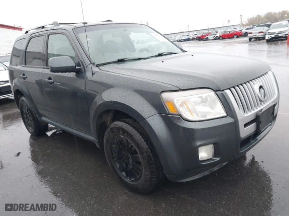 2010 Mercury Mariner Premier with VIN 4M2CN9H7XAKJ22840, listed as a IAAI auction lot 40911471 with 258,893 mi miles. Bid and sale history available at carsss.com. Image 1.