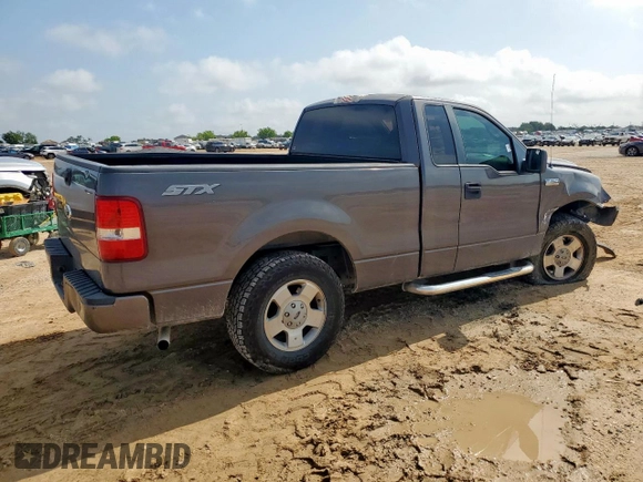 2007 Ford F-150 XL with VIN 1FTRF12247KB92953, listed as a Copart auction lot 61055325 with 79,947 mi miles and Salvage title. Bid and sale history available at DreamBid. Image 3.