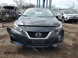 2021 Nissan Versa SV with VIN 3N1CN8EV2ML840343, listed as a Copart auction lot 53940945 with 76,144 mi miles and Salvage title. Bid and sale history available at DreamBid. Image 5.