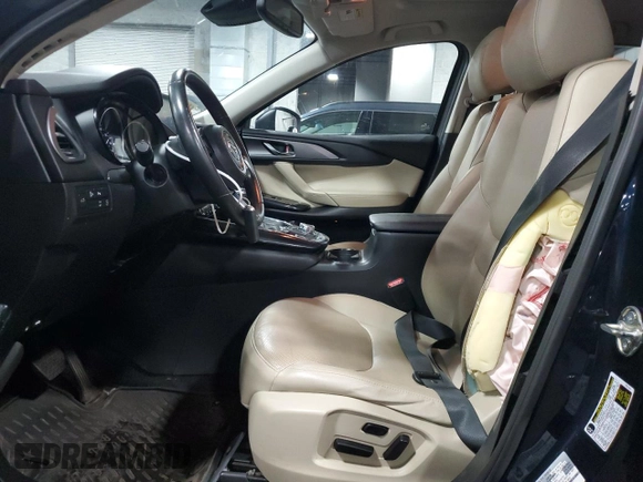 2017 Mazda CX-9 Touring with VIN JM3TCBCY2H0142256, listed as a Copart auction lot 72607704 with 79,875 mi miles and Salvage Title. Bid and sale history available at carsss.com. Image 7.