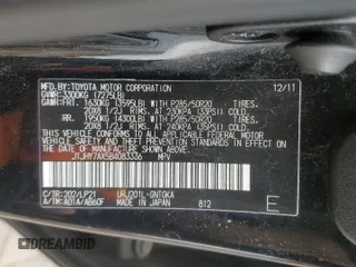 2011 Lexus LX 570 with VIN JTJHY7AX5B4083336, listed as a Copart auction lot 53483085 with 170,840 mi miles and Clean Title. Bid and sale history available at DreamBid. Image 13.