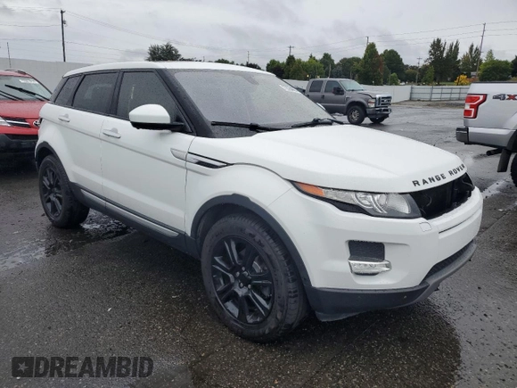 2015 Land Rover Range Rover Evoque Prestige with VIN SALVV2BG7FH021153, listed as a Copart auction lot 72284074 with 70,686 mi miles and Salvage title. Bid and sale history available at DreamBid. Image 4.