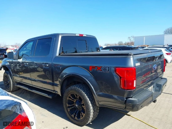 2018 Ford F-150 XL with VIN 1FTEW1EG6JFE55921, listed as a IAAI auction lot 41650184 with 95,712 mi miles. Bid and sale history available at carsss.com. Image 14.