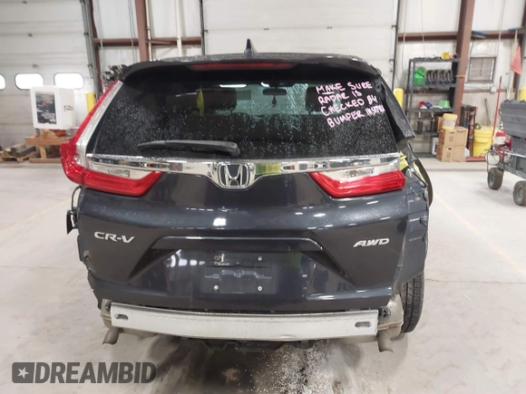 2017 Honda CR-V EX with VIN 5J6RW2H57HL059990, listed as a IAAI auction lot 41757025 with 136,533 mi miles. Bid and sale history available at carsss.com. Image 16.
