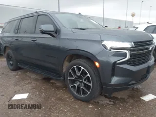2021 Chevrolet Suburban RST with VIN 1GNSKEKD8MR224593, listed as a IAAI auction lot 42353975 with 103,817 mi miles and . Bid and sale history available at DreamBid. Image 1.