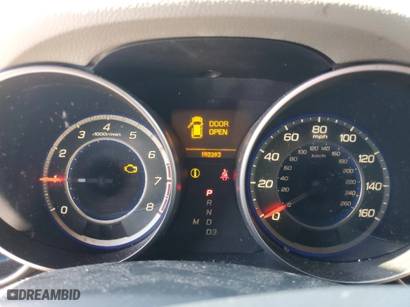 2009 Acura MDX Tech/Entertainment Pkg with VIN 2HNYD28449H500501, listed as a Copart auction lot 46681865 with 193,293 mi miles and Clean Title. Bid and sale history available at carsss.com. Image 9.