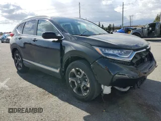 2017 Honda CR-V Touring with VIN 2HKRW1H99HH515480, listed as a Copart auction lot 51869635 with 24,393 mi miles and Salvage Title. Bid and sale history available at carsss.com. Image 4.