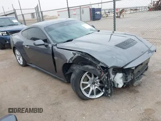 2024 Ford Mustang GT with VIN 1FA6P8CF4R5420368, listed as a IAAI auction lot 41698836 with 12,708 mi miles and . Bid and sale history available at DreamBid. Image 1.