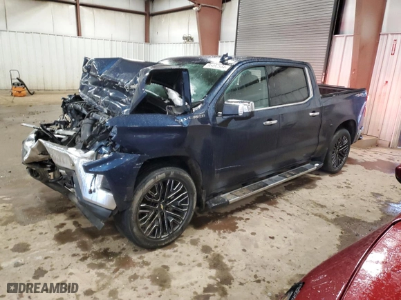 2019 Chevrolet Silverado 1500 LTZ with VIN 3GCUYGEL3KG251597, listed as a Copart auction lot 85492534 with 112,951 mi miles and Clean Title. Bid and sale history available at carsss.com. Image 1.