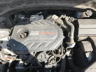 2017 Hyundai Santa Fe 2.0T with VIN 5XYZU3LA4HG379527, listed as a Copart auction lot 64012305 with 143,998 mi miles and Salvage title. Bid and sale history available at DreamBid. Image 16.