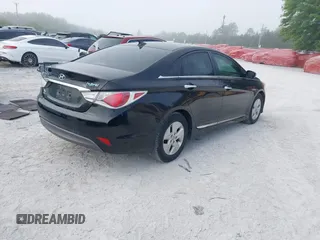 2012 Hyundai Sonata Hybrid with VIN KMHEC4A41CA054312, listed as a IAAI auction lot 42124397 with 49,581 mi miles and . Bid and sale history available at DreamBid. Image 4.