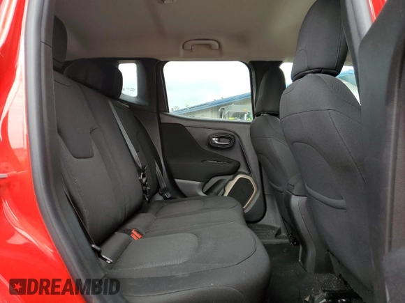 2017 Jeep Renegade Altitude with VIN ZACCJABB4HPE44986, listed as a Copart auction lot 62130735 with 86,632 mi miles and Salvage title. Bid and sale history available at DreamBid. Image 11.