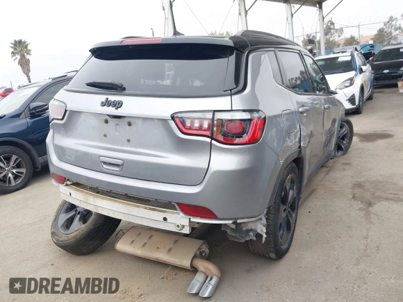 2019 Jeep Compass Latitude с VIN 3C4NJCBB7KT617761, выставлен на аукционе IAAI как лот 42034947 с пробегом 114 839 миль миль и . История ставок и продаж доступна на DreamBid. Изображение 4.