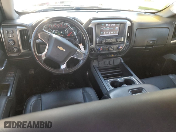 2017 Chevrolet Silverado 1500 LTZ with VIN 3GCUKSEJ5HG151660, listed as a Copart auction lot 45924435 with 136,520 mi miles and Salvage Title. Bid and sale history available at DreamBid. Image 8.