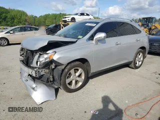 2010 Lexus RX 350 z VIN 2T2BK1BA9AC025948, wystawiony jako Copart lot #54718335 z przebiegiem 120 117 mil mil oraz Szkoda całkowita • Salvage title. Historia ofert i sprzedaży dostępna na DreamBid. Obrazek 1.
