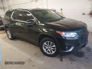 2021 Chevrolet Traverse LT Cloth with VIN 1GNEVGKW4MJ175358, listed as a IAAI auction lot 41355709 with 148,257 mi miles. Bid and sale history available at carsss.com. Image 1.
