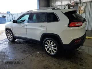 2014 Jeep Cherokee Limited with VIN 1C4PJLDB9EW283916, listed as a Copart auction lot 45952845 with 116,333 mi miles and Salvage Title. Bid and sale history available at DreamBid. Image 2.
