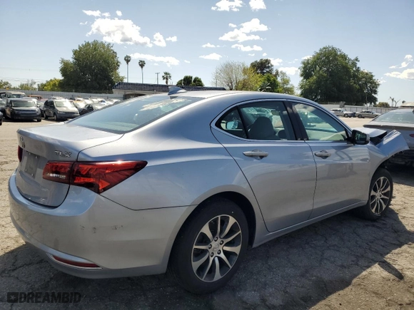 2016 Acura TLX Tech with VIN 19UUB1F57GA009059, listed as a Copart auction lot 51858145 with 75,650 mi miles and Salvage Title. Bid and sale history available at carsss.com. Image 3.