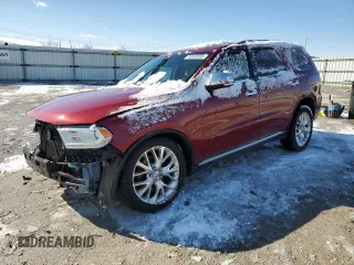 2014 Dodge Durango Citadel with VIN 1C4RDJEG2EC428374, listed as a Copart auction lot 45533555 with 194,848 mi miles and Non Repairable. Bid and sale history available at DreamBid. Image 1.