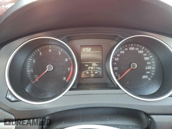 2015 Volkswagen Jetta Sedan 1.8T SE w/Connectivity with VIN 3VWD07AJ9FM421171, listed as a Copart auction lot 51833935 with 248,711 mi miles and Salvage Title. Bid and sale history available at carsss.com. Image 9.