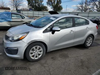 2016 Kia Rio LX with VIN KNADM4A38G6586327, listed as a Copart auction lot 79135274 with 0 mi miles and Clean Title. Bid and sale history available at carsss.com. Image 1.