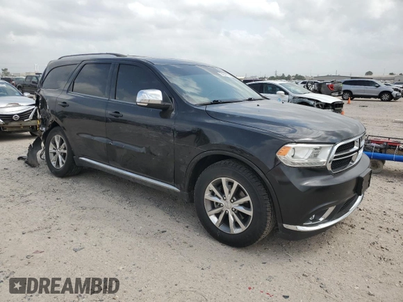 2015 Dodge Durango Limited with VIN 1C4RDHDG9FC809716, listed as a Copart auction lot 51848115 with 135,282 mi miles and Salvage Title. Bid and sale history available at carsss.com. Image 4.