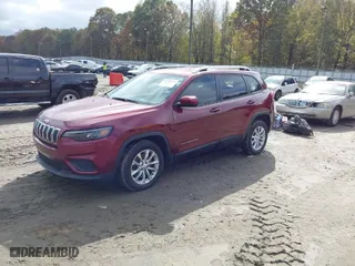 2020 Jeep Cherokee Latitude with VIN 1C4PJLCB1LD507688, listed as a IAAI auction lot 40831517 with 93,902 mi miles. Bid and sale history available at carsss.com. Image 2.