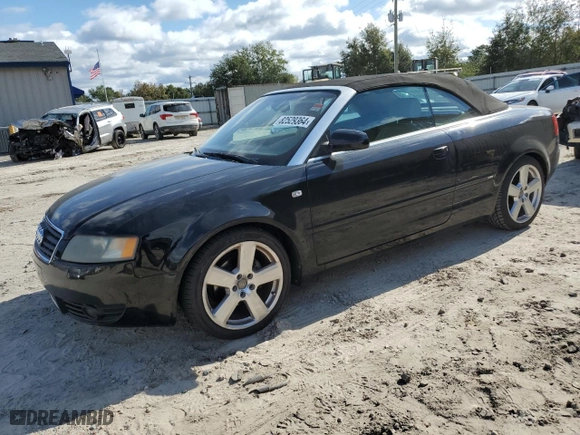2006 Audi A4 1.8T with VIN WAUBC48H56K002645, listed as a Copart auction lot 82529364 with 83,545 mi miles and Clean Title. Bid and sale history available at carsss.com. Image 1.
