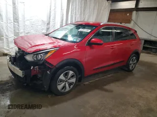2022 Kia Niro LXS SE with VIN KNDCB3LC7N5539725, listed as a Copart auction lot 82391194 with 49,517 mi miles and Salvage Title. Bid and sale history available at carsss.com. Image 1.