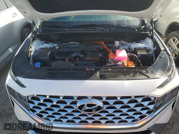 2023 Hyundai Santa Fe Hybrid SEL Premium with VIN 5NMS3DA11PH006172, listed as a Copart auction lot 75107344 with 0 mi miles and Salvage Title. Bid and sale history available at carsss.com. Image 12.