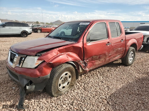 2014 Nissan Frontier SV with VIN 1N6AD0ERXEN758838, listed as a Copart auction lot 44820635 with 113,127 mi miles and Salvage Title. Bid and sale history available at carsss.com. Image 1.
