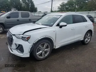 2019 Audi Q3 S line Premium Plus z VIN WA1EECF39K1072896, wystawiony jako Copart lot #62478825 z przebiegiem 101 068 mil mil oraz Szkoda całkowita • Salvage title. Historia ofert i sprzedaży dostępna na DreamBid. Obrazek 1.