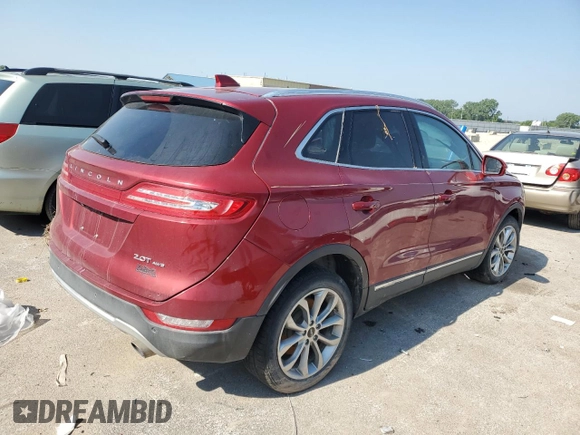 2017 Lincoln MKC Select with VIN 5LMCJ2D99HUL45913, listed as a Copart auction lot 60202805 with 119,658 mi miles and Salvage title. Bid and sale history available at DreamBid. Image 3.
