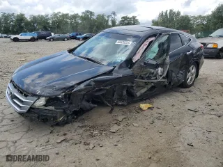 2012 Honda Crosstour EX-L with VIN 5J6TF2H59CL011955, listed as a Copart auction lot 66529224 with 0 mi miles and Salvage Title. Bid and sale history available at carsss.com. Image 1.