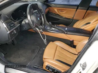 2016 BMW 6 Series 650i xDrive with VIN WBA6D6C59GG387896, listed as a Copart auction lot 50158365 with Not Provided miles and Salvage Title. Bid and sale history available at carsss.com. Image 7.
