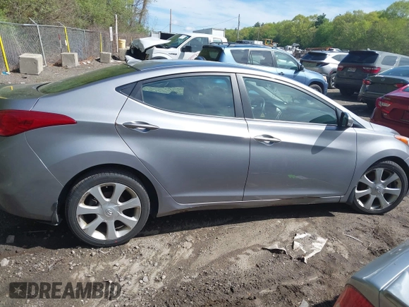 2013 Hyundai Elantra GLS with VIN KMHDH4AE8DU536524, listed as a IAAI auction lot 42213194 with 178,343 mi miles and . Bid and sale history available at DreamBid. Image 13.