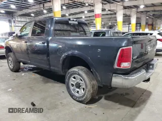 2017 Ram 2500 Laramie with VIN 3C6UR5FL9HG615781, listed as a Copart auction lot 75595173 with 0 mi miles and Salvage Title. Bid and sale history available at carsss.com. Image 2.