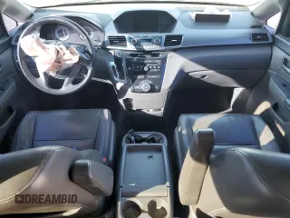 2012 Honda Odyssey EX-L with VIN 5FNRL5H64CB052869, listed as a Copart auction lot 47685375 with 168,449 mi miles and Salvage Title. Bid and sale history available at DreamBid. Image 8.