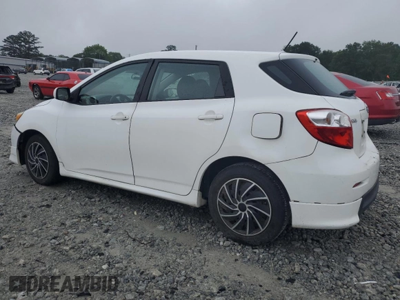 2009 Toyota Matrix S with VIN 2T1KE40E59C002925, listed as a Copart auction lot 58167165 with 198,246 mi miles and Salvage title. Bid and sale history available at DreamBid. Image 2.