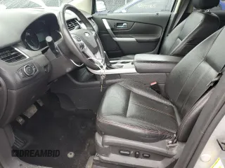 2014 Ford Edge SEL z VIN 2FMDK4JC2EBA89812, wystawiony jako Copart lot #60299295 z przebiegiem 96 912 mil mil oraz Czysty tytuł • Clean title. Historia ofert i sprzedaży dostępna na DreamBid. Obrazek 7.