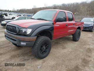 2002 Toyota Tacoma PreRunner with VIN 5TEGN92NX2Z101689, listed as a IAAI auction lot 41919352 with 201,834 mi miles and . Bid and sale history available at DreamBid. Image 2.