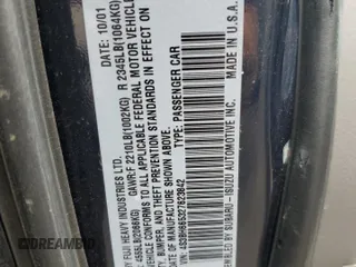 2002 Subaru Legacy Outback with VIN 4S3BH665327623842, listed as a Copart auction lot 60168375 with 113,761 mi miles and Salvage title. Bid and sale history available at DreamBid. Image 12.