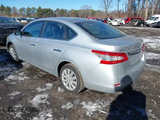 2015 Nissan Sentra S with VIN 3N1AB7AP0FY350992, listed as a IAAI auction lot 41437260 with 154,706 mi miles and . Bid and sale history available at DreamBid. Image 3.