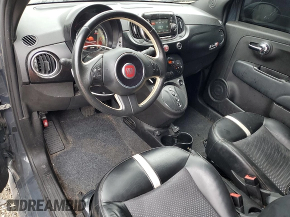 2017 FIAT 500e with VIN 3C3CFFGE6HT565517, listed as a Copart auction lot 51302555 with 69,203 mi miles and Clean Title. Bid and sale history available at carsss.com. Image 8.