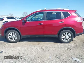 2014 Nissan Rogue SV with VIN 5N1AT2MV7EC829288, listed as a IAAI auction lot 41991872 with 266,094 mi miles. Bid and sale history available at carsss.com. Image 12.