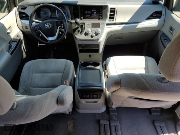 2019 Toyota Sienna LE Auto Access Seat with VIN 5TDKZ3DC5KS008521, listed as a Copart auction lot 53512695 with 147,488 mi miles and Salvage title. Bid and sale history available at DreamBid. Image 8.