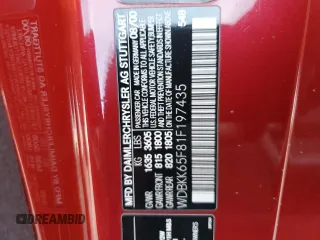 2001 Mercedes-Benz SLK 230/320 z VIN WDBKK65F81F197435, wystawiony jako Copart lot #51114955 z przebiegiem 113 869 mil mil oraz Szkoda całkowita • Salvage title. Historia ofert i sprzedaży dostępna na DreamBid. Obrazek 14.