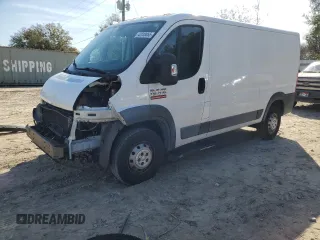 2016 Ram ProMaster Cargo with VIN 3C6TRVAG8GE115157, listed as a Copart auction lot 42030855 with 117,499 mi miles and Salvage Title. Bid and sale history available at DreamBid. Image 1.