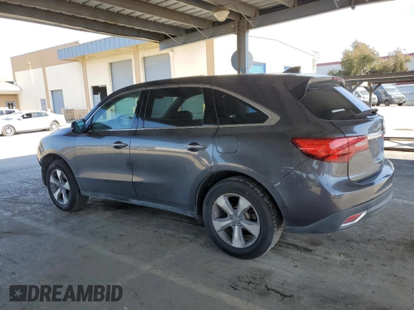 2014 Acura MDX with VIN 5FRYD3H25EB015468, listed as a Copart auction lot 53135115 with 136,477 mi miles and Salvage Title. Bid and sale history available at DreamBid. Image 2.